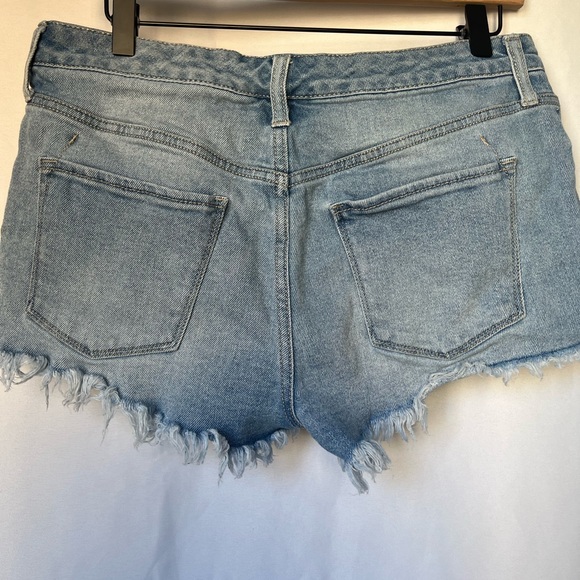 Mossimo Flower Embroidered cut off Jean Shorts - Picture 7 of 9